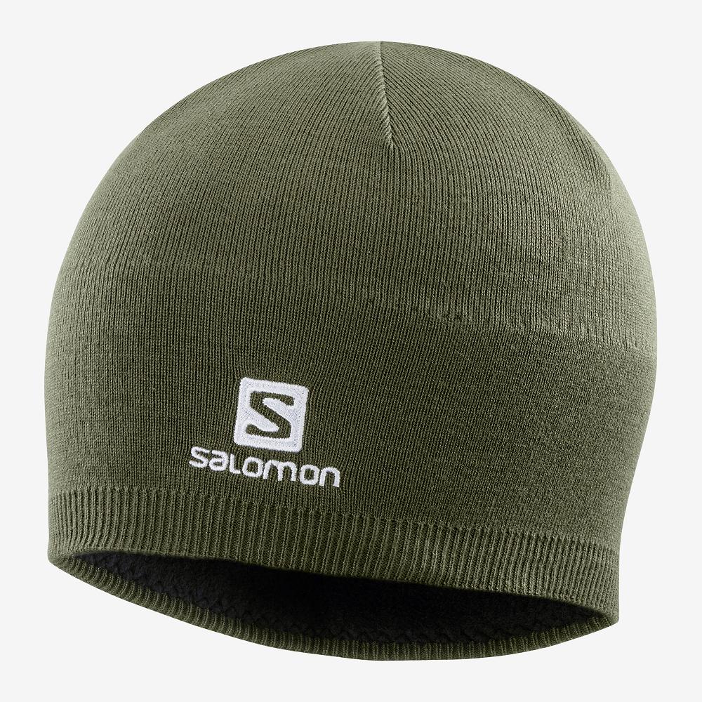 SALOMON UK RS WARM - Mens Hats Green,DQYJ04853